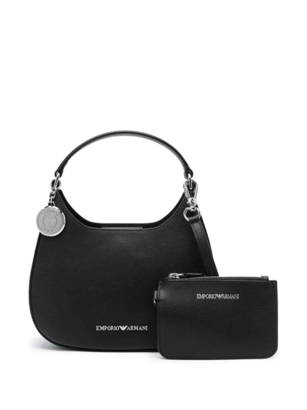 Emporio Armani logo-plaque tote bag