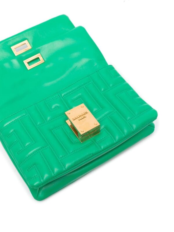Balmain small 1945 Soft shoulder bag - Image 4