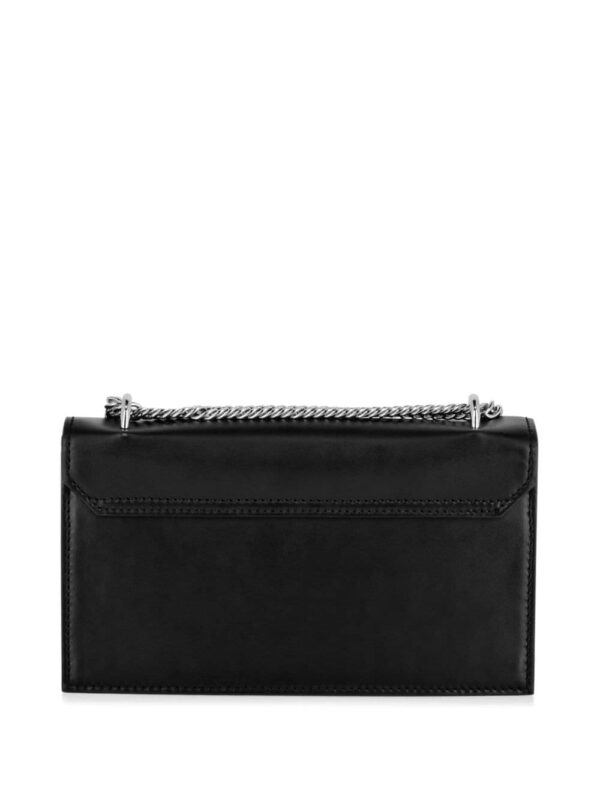 Philipp Plein skull-appliqué leather shoulder bag - Image 2