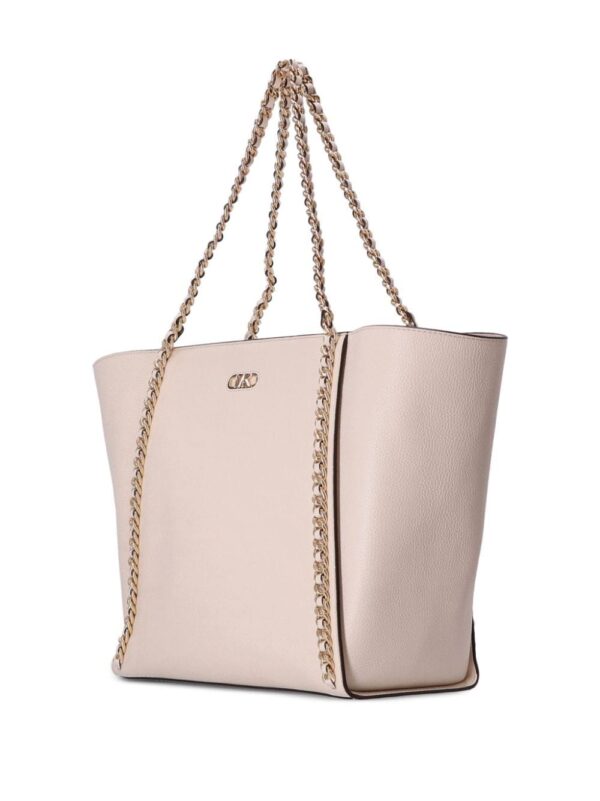 Michael Michael Kors chain-link leather tote bag - Image 3