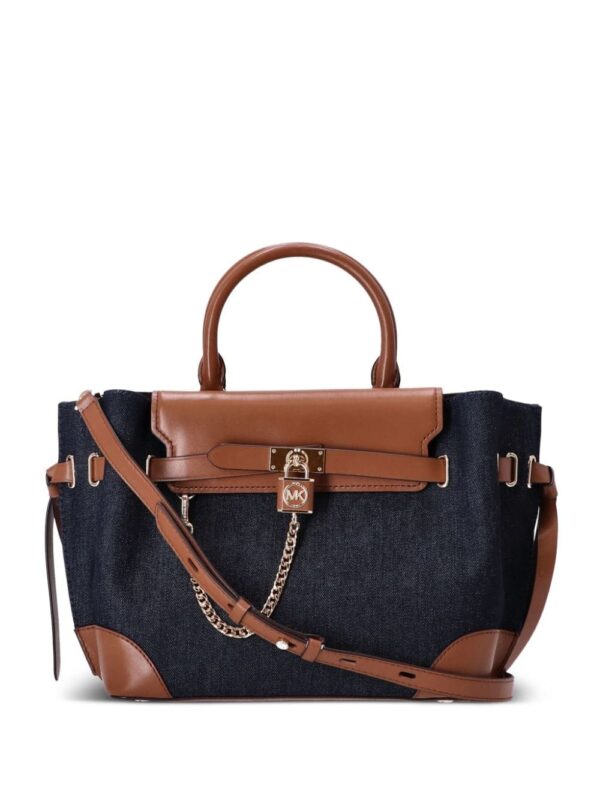Michael Michael Kors padlock-detail denim tote bag