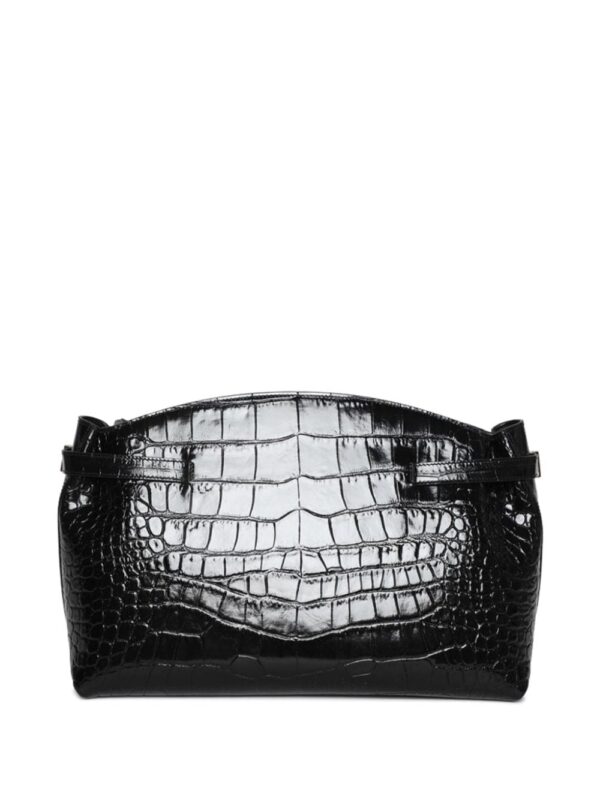 Ferragamo Large Pouch Gancini clutch bag - Image 4