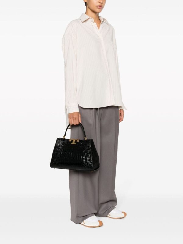 Tory Burch Eleanor crocodile-embossed leather bag - Image 2