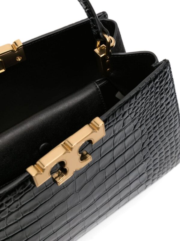 Tory Burch Eleanor crocodile-embossed leather bag - Image 5