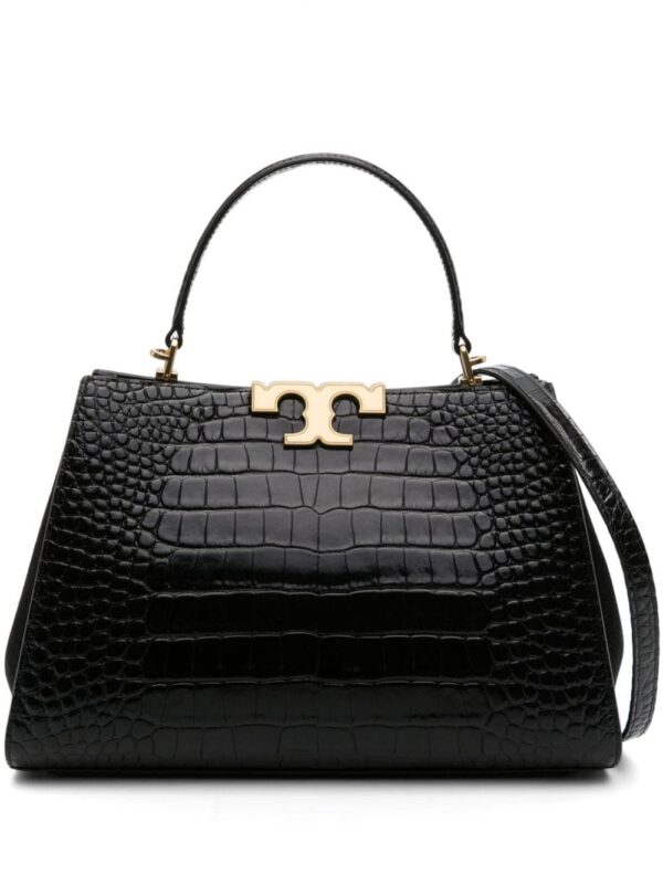 Tory Burch Eleanor crocodile-embossed leather bag