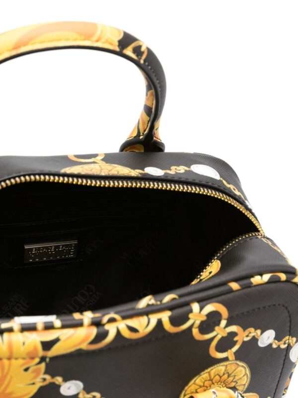 Versace Jeans Couture baroque-pattern print tote bag - Image 5