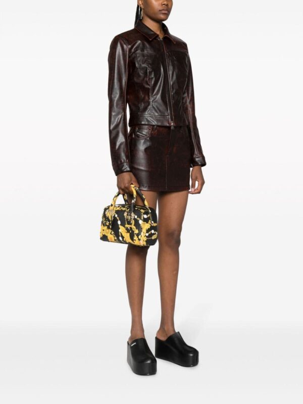 Versace Jeans Couture baroque-pattern print tote bag - Image 2