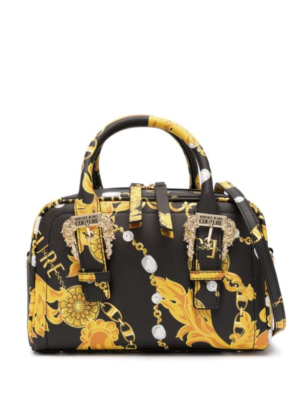 Versace Jeans Couture baroque-pattern print tote bag