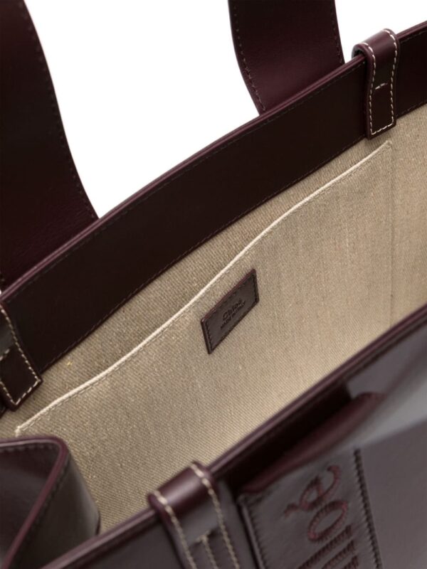 Chloé Woody leather tote bag - Image 5