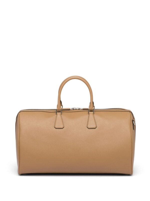 Prada triangle-logo leather bag - Image 4
