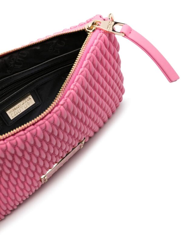 Versace Jeans Couture logo-plaque matelassé-effect crossbody bag - Image 5