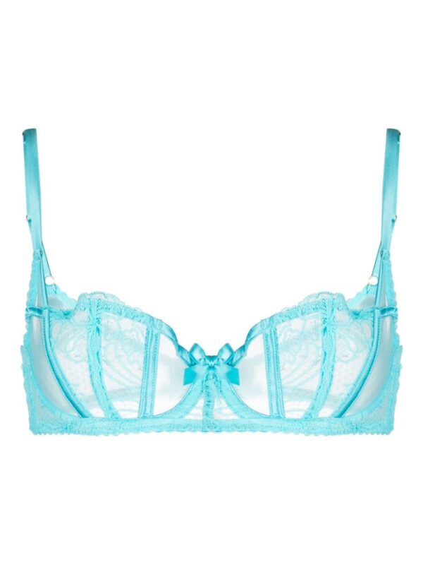 Agent Provocateur  Rozlyn semi-sheer balconette bra