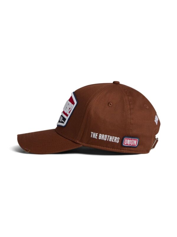 DSQUARED2 embroidered-logo cotton baseball cap - Image 5