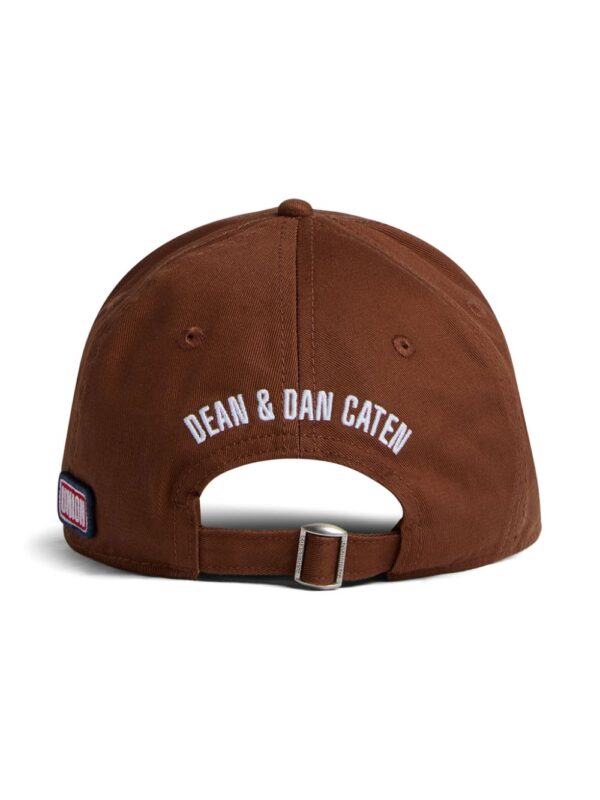 DSQUARED2 embroidered-logo cotton baseball cap - Image 2