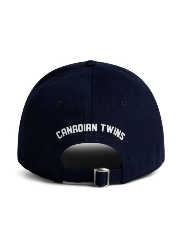 DSQUARED2 logo-print distressed baseball cap - Image 2