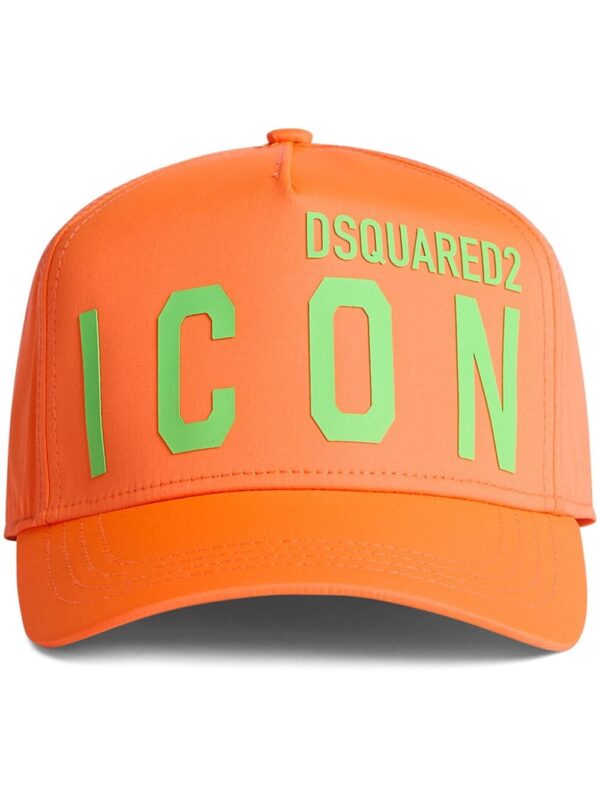 DSQUARED2 logo-print baseball cap