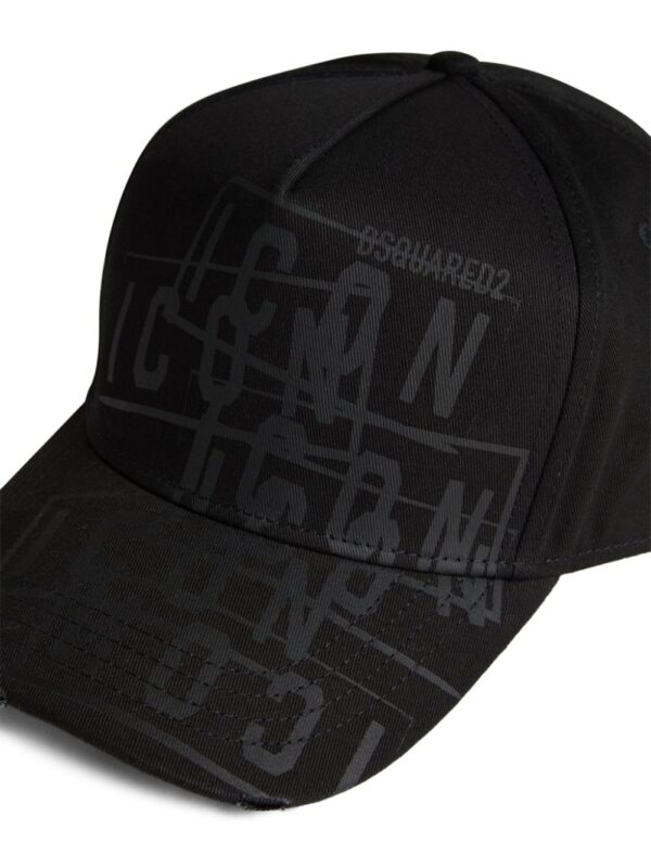 DSQUARED2 logo-print baseball cap - Image 4