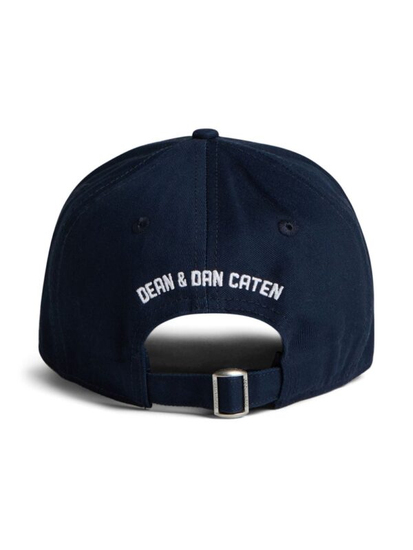 DSQUARED2 logo-patch distressed baseball cap - Image 2
