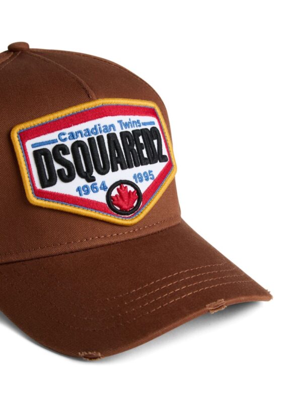 DSQUARED2 logo-patch baseball hat - Image 4