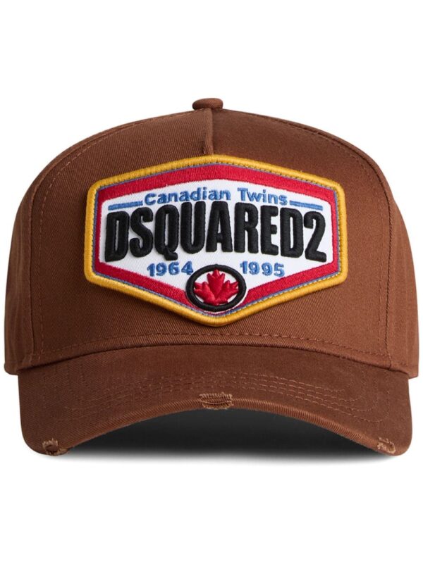 DSQUARED2 logo-patch baseball hat