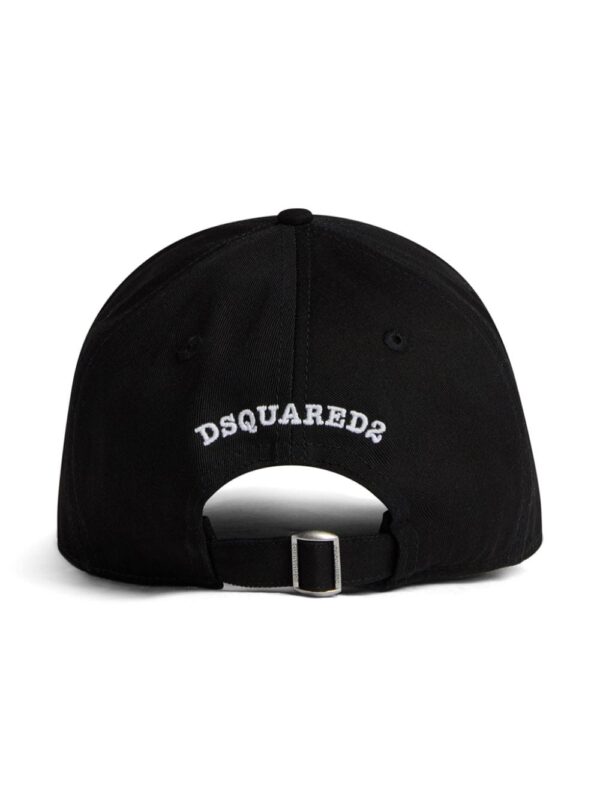 DSQUARED2 logo-embroidered cotton baseball cap - Image 2