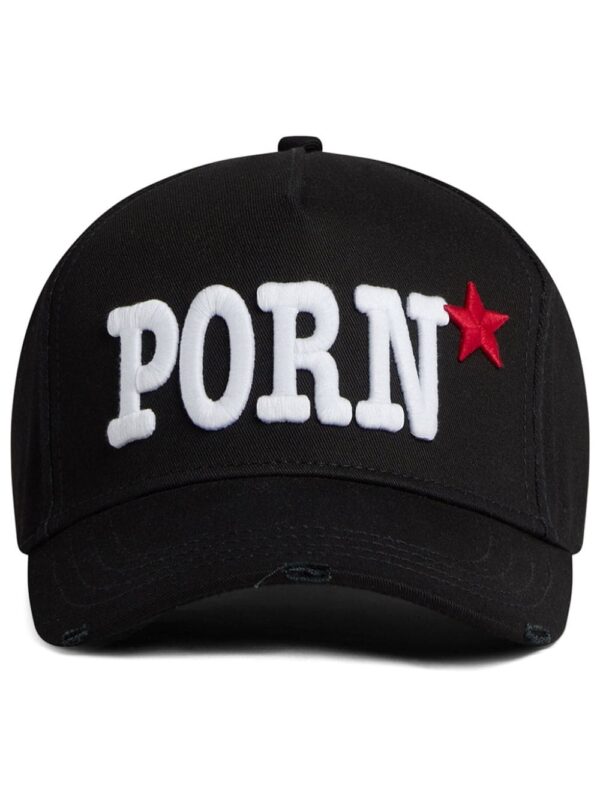 DSQUARED2 logo-embroidered cotton baseball cap