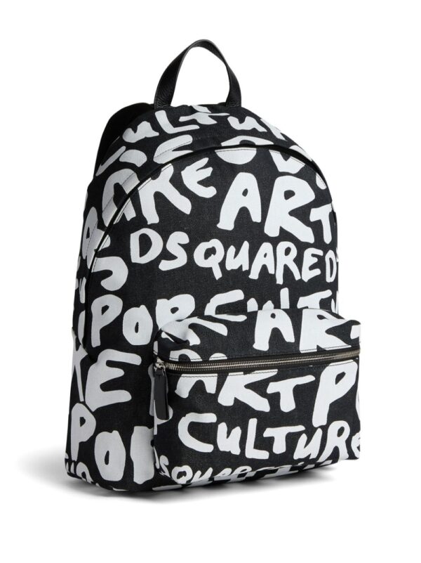 DSQUARED2 logo-print backpack - Image 2