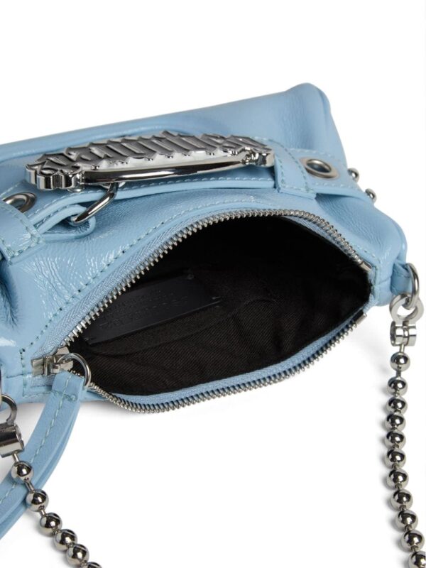 DSQUARED2 logo-plaque shoulder bag - Image 4
