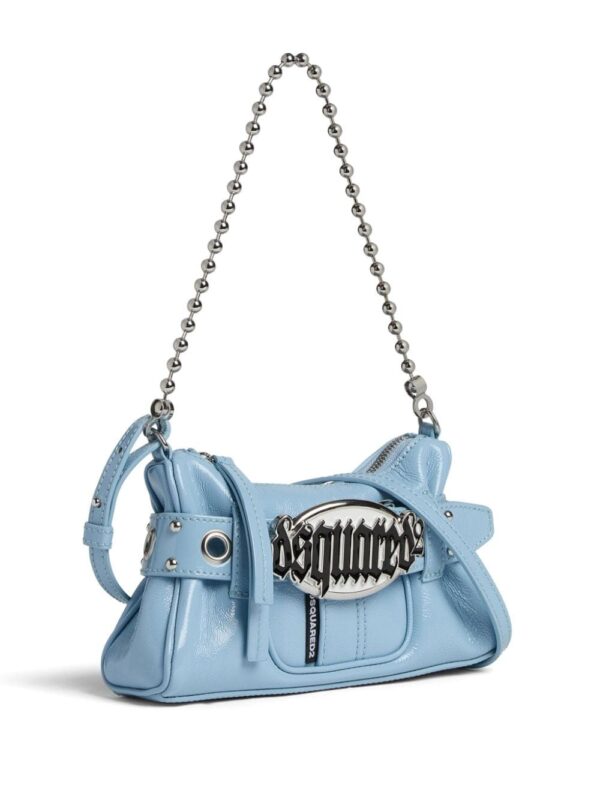 DSQUARED2 logo-plaque shoulder bag - Image 5