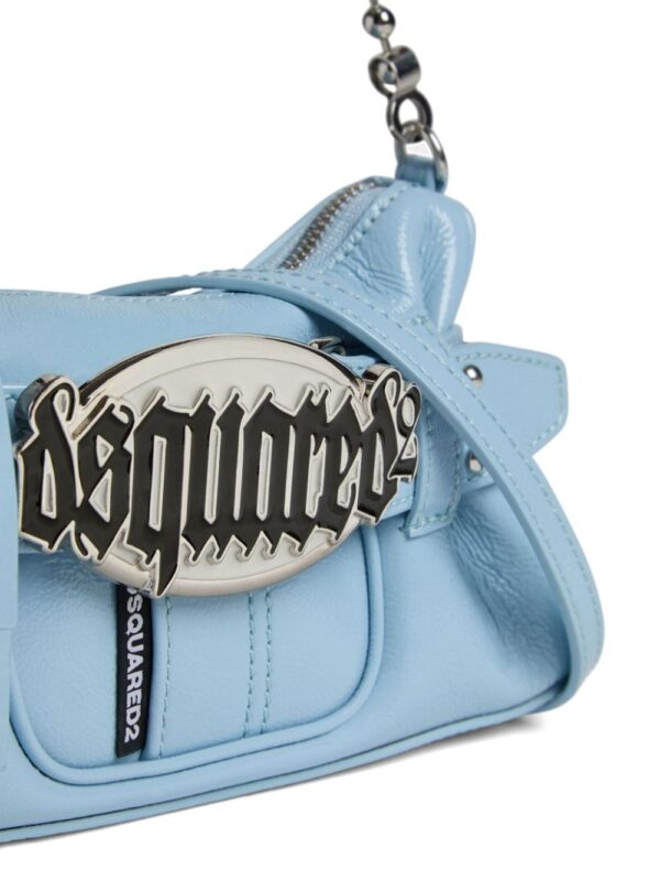 DSQUARED2 logo-plaque shoulder bag - Image 3
