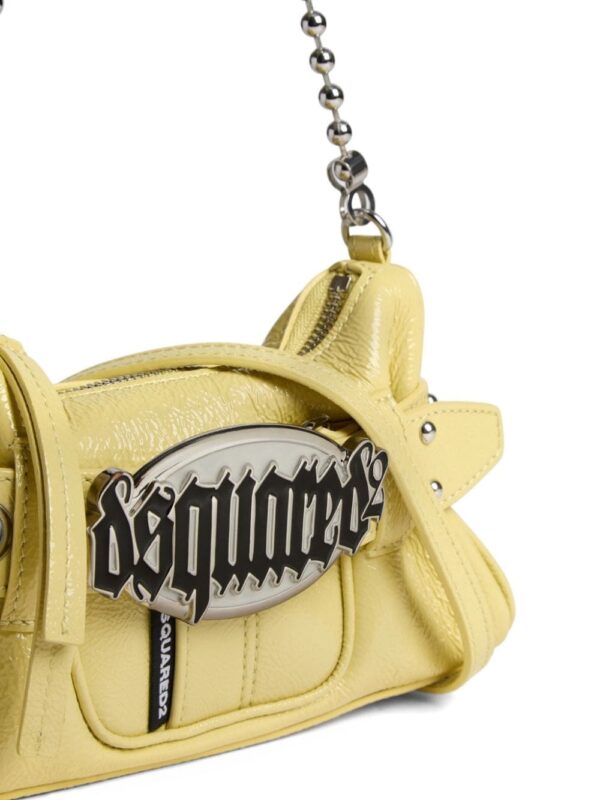 DSQUARED2 Gothic leather shoulder bag - Image 3