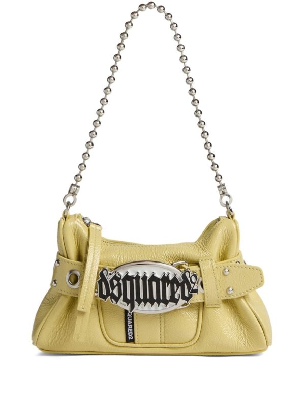 DSQUARED2 Gothic leather shoulder bag
