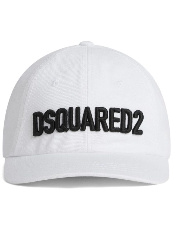 DSQUARED2 logo-embroidered cotton baseball cap