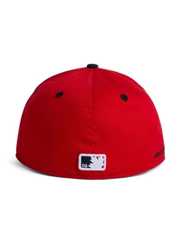 DSQUARED2 logo-embroidered cotton baseball cap - Image 2