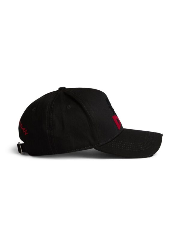 DSQUARED2 logo-print cotton baseball cap - Image 3
