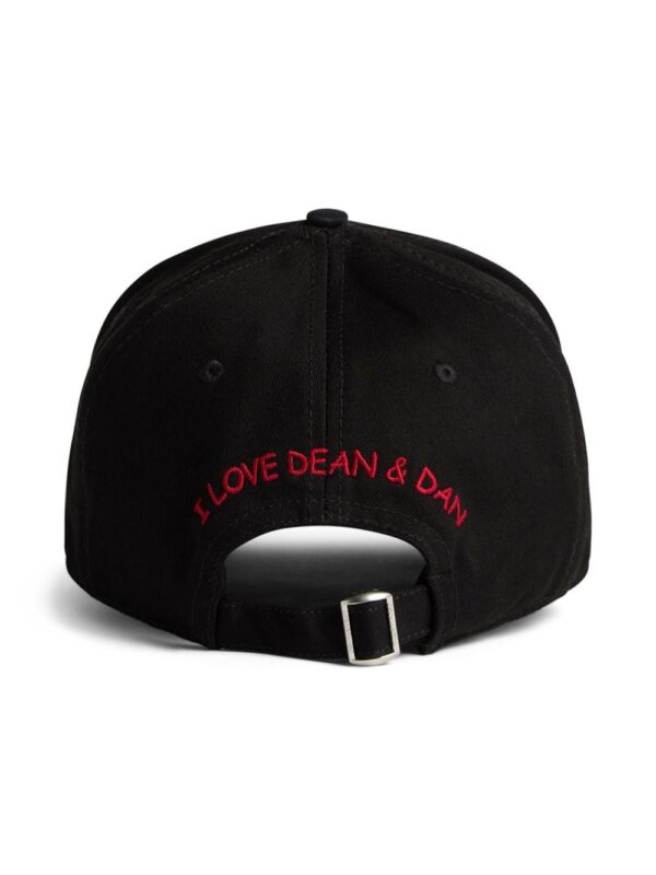 DSQUARED2 logo-print cotton baseball cap - Image 2
