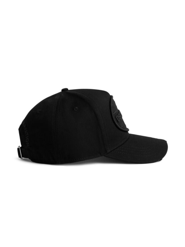 DSQUARED2 logo-patch cotton baseball cap - Image 3