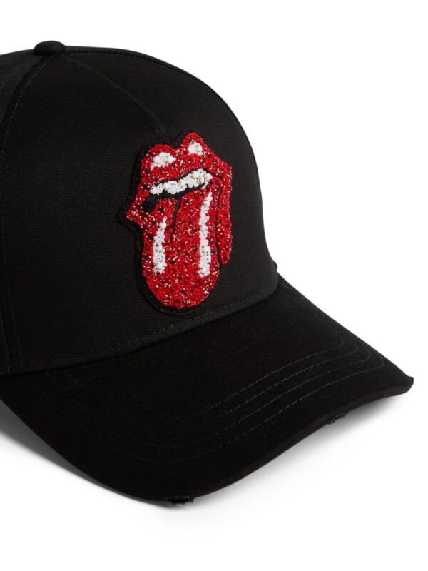 DSQUARED2 motif-embellished cotton baseball cap - Image 4