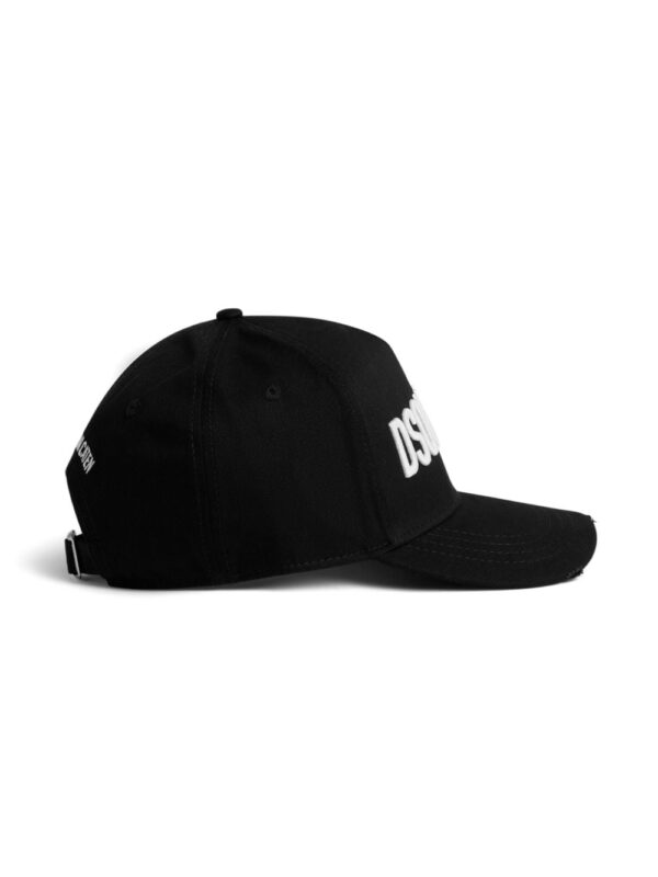 DSQUARED2 logo-embroidered cotton cap - Image 3