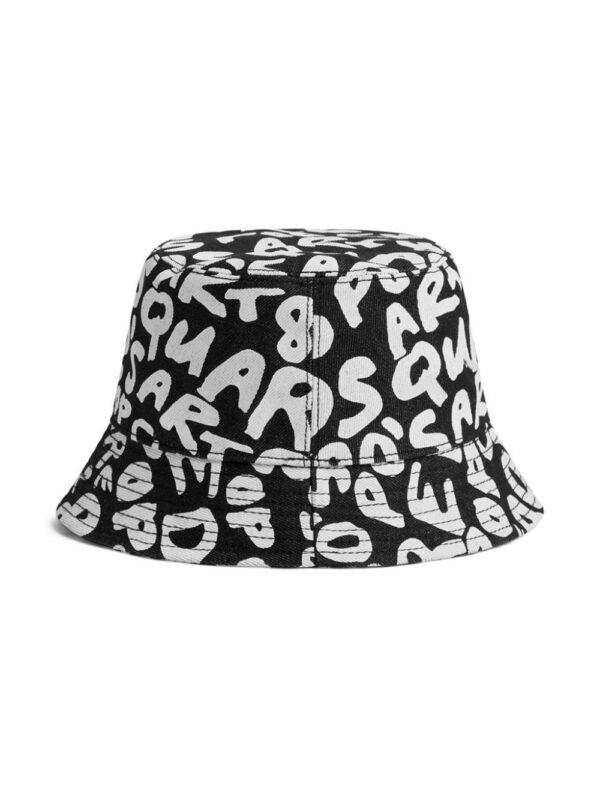 DSQUARED2 logo-print bucket hat - Image 2