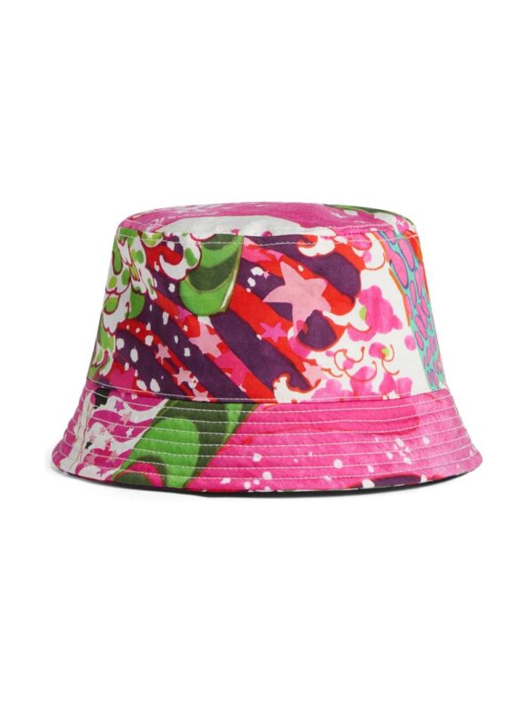 DSQUARED2 graphic-print embroidered bucket hat - Image 5