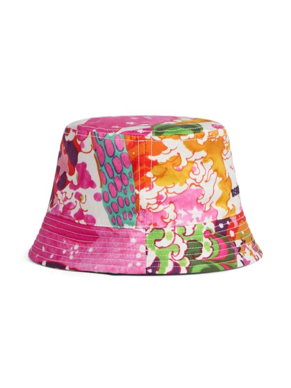 DSQUARED2 graphic-print embroidered bucket hat - Image 2