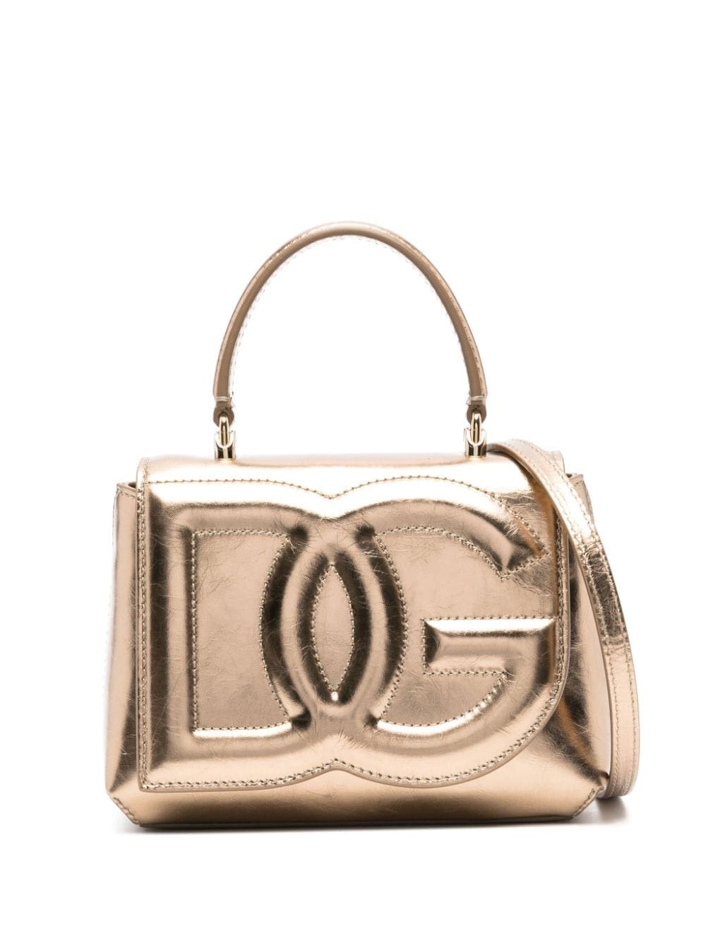 Dolce & Gabbana DG leather tote bag