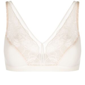 Hanro  Selma lace-panel bra