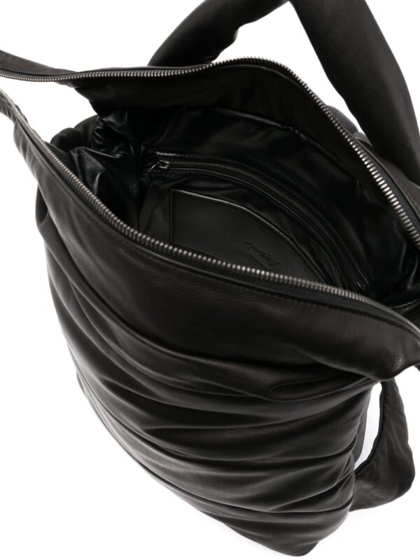 Marsèll leather padded-design backpack - Image 4