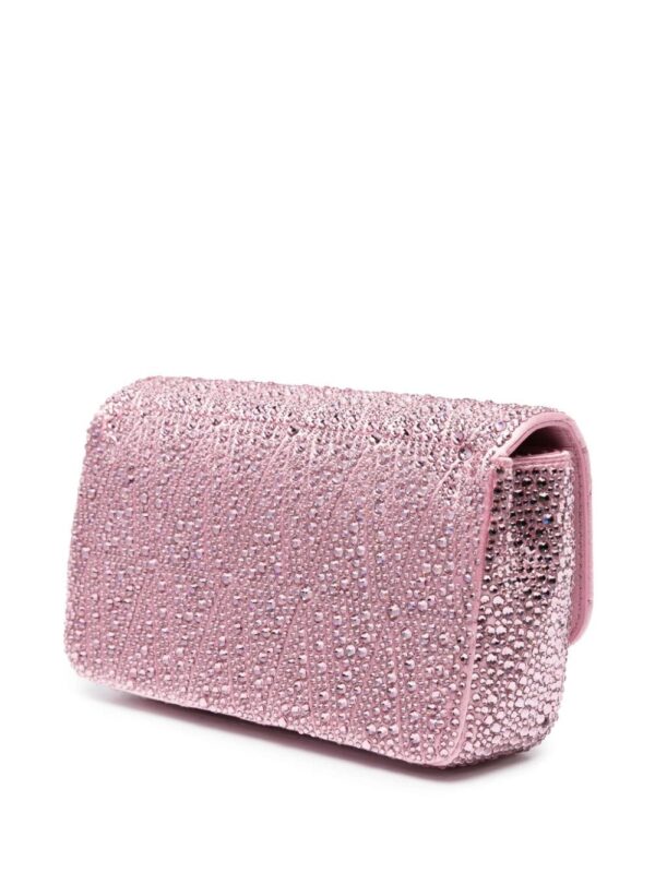 Versace Virtus rhinestone-embellished shoulder bag - Image 3
