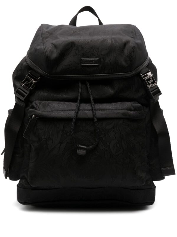 Versace Neo Nylon jacquard backpack