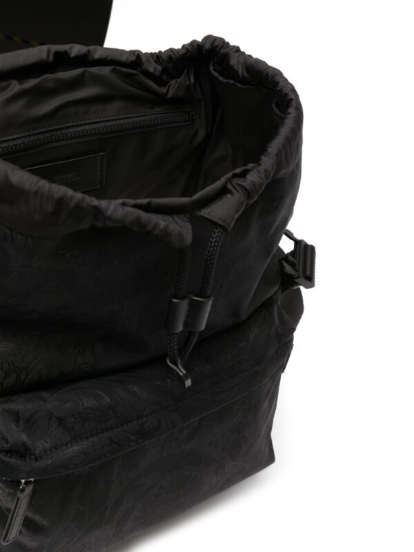 Versace Neo Nylon jacquard backpack - Image 5