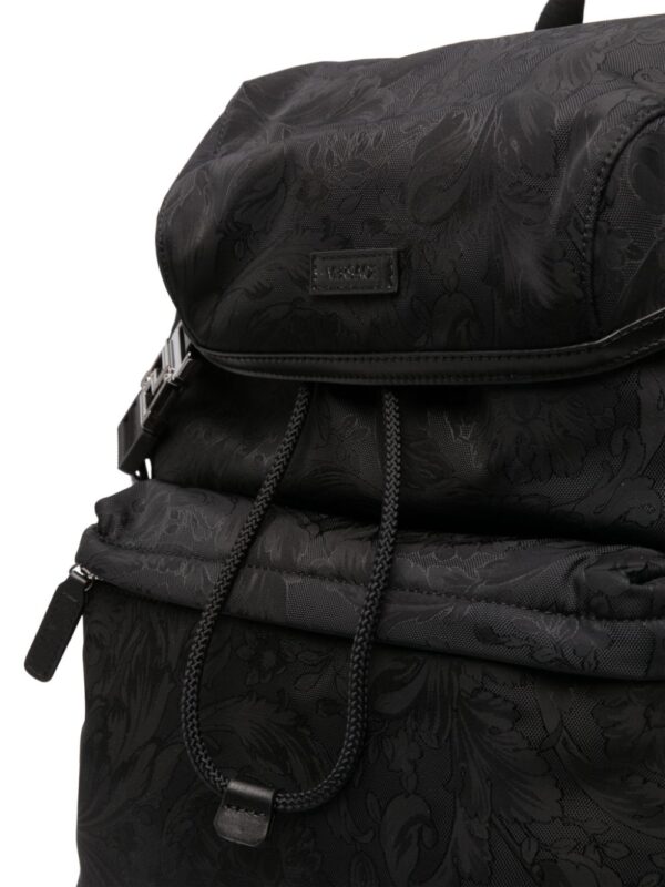Versace Neo Nylon jacquard backpack - Image 4