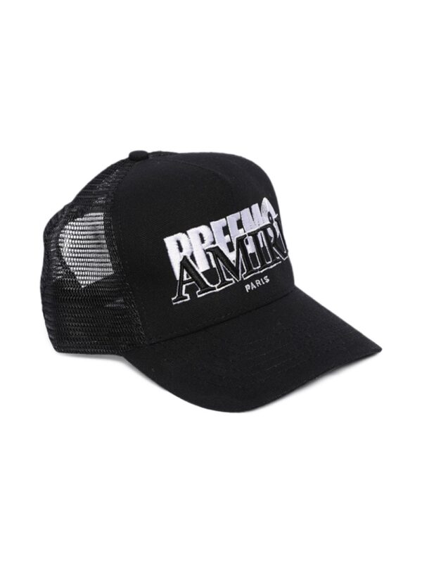 AMIRI logo-embroidered cotton cap - Image 2